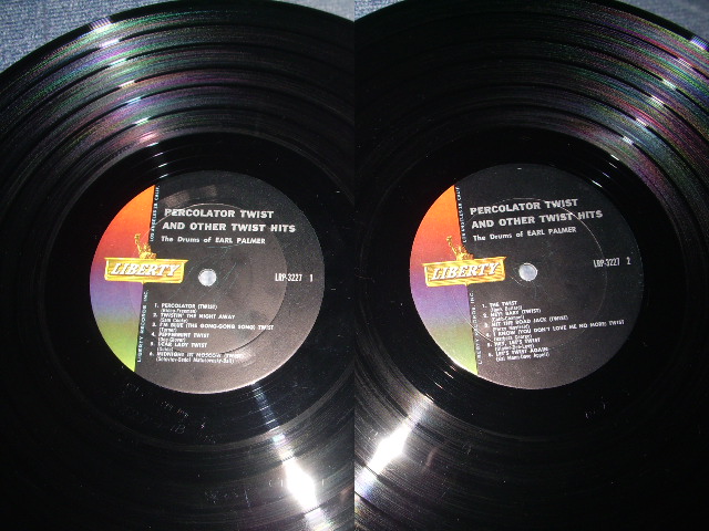 画像: EARL PALMER - PERCOLATOR TWIST AND OTHER TWIST HITS / 1962 US ORIGINAL Mono  LP 