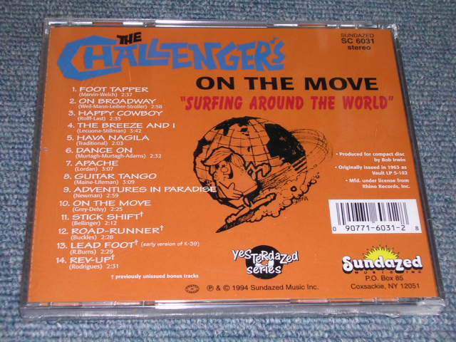 画像: THE CHALLENGERS - ON THE MOVE / 1994 US Brand New SEALED  CD 