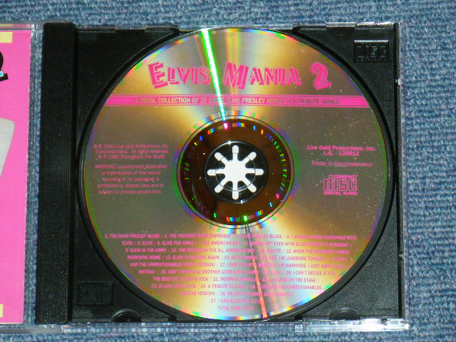 画像: VA OMNIBUS - A TOTAL COLLECTION OF 27 MORE ELVIS PRESLEY NOVELTY & TRIBUTE SONGS / 1992 CZECHOSLOVAKIA Brand New CD CD