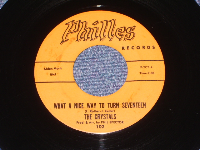 画像: THE CRYSTALS - UPTOWN  ( ORANGE LABEL  Ex++/Ex++ Some Damaged Label ) / 1962 US ORIGINAL 7" SINGLE