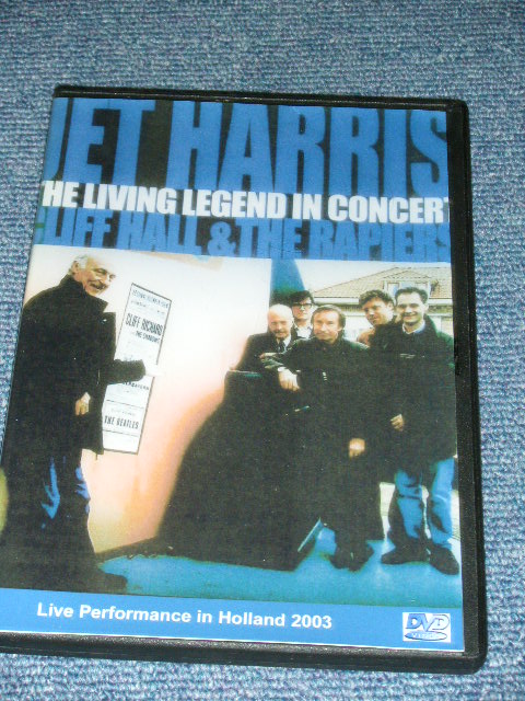 画像1: JET HARRIS : CLIFF HALL & THE RAPIERS - THE LIVING LEGEND IN CONCERT /  Brand New DVD-R 