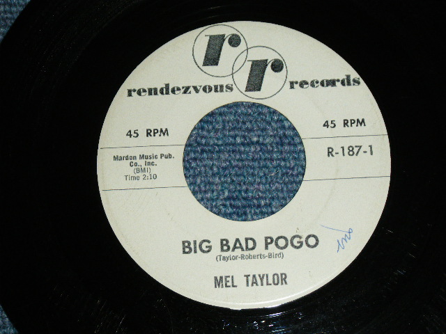画像1: MEL TAYLOR of The VENTURES - BIG BAD POGO ( Ex+/Ex+ ) / 1962  US ORIGINAL 7"SINGLE