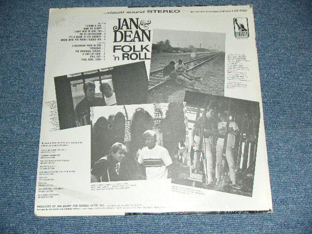 画像: JAN & DEAN - FOLK 'N ROLL ( SEALED  ) / 1965 US ORIGINAL Brand New Sealed STEREO  LP 