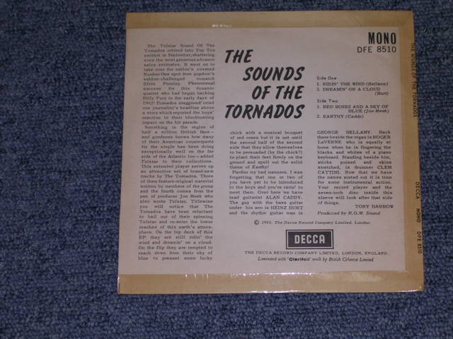 画像: THE TORNADOS - THE SOUND OF  / 1962 UK Original 7" EP With PICTURE SLEEVE 