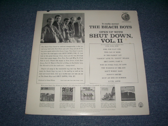 画像: The BEACH BOYS - SHUT DOWN VOLUME 2 ( Ex++/ Ex++ ) / 1964 US ORIGINAL STEREO LP