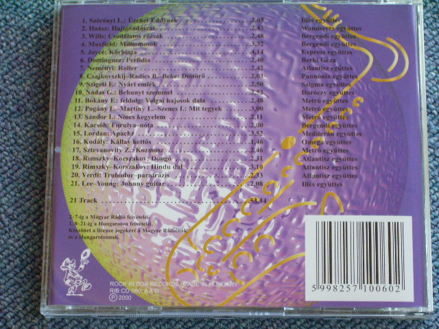 画像: VA OMNIBUS - MAGYAR BEATZENKAROK INSTRUMENTALIS FELVETELEI VOL.1 / 2000 HUNGARY BRAND NEW CD 