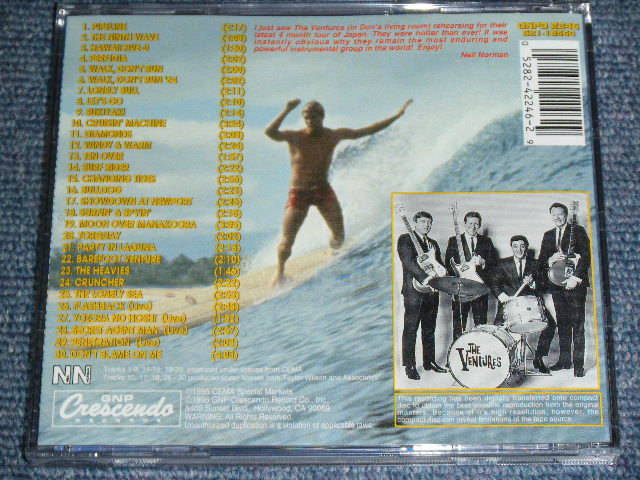 画像: THE VENTURES -  SURFING / 1995 US ORIGINAL Used CD 