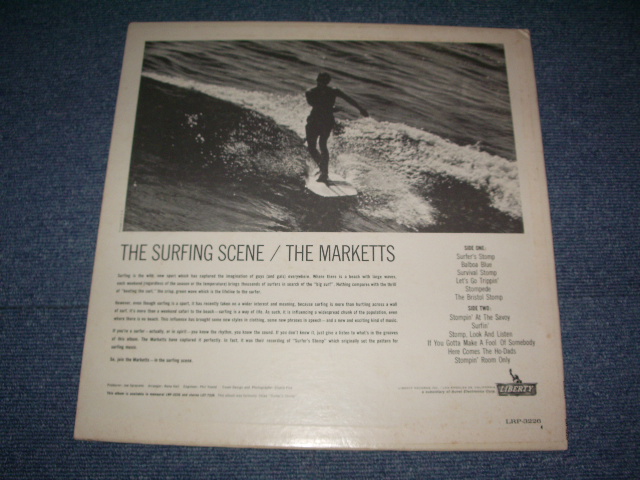 画像: The MARKETTS - THE SURFING SCENE  ( Ex++/Ex+++ ) / 1962 US ORIGINAL MONO LP