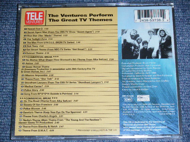画像: THE VENTURES -  TELE VENTURES   / 1996 US ORIGINAL Used CD 