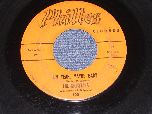 画像: THE CRYSTALS - THERE'S NO OTHER (LIKE MY BABY)   ( ORANGE LABEL  VG++/VG+++ ) / 1961 US ORIGINAL 7" SINGLE 
