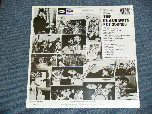画像: THE BEACH BOYS - PET SOUNDS ( MONO & STEREO )  / 2003 US AMERICA REISSUE "Brand New SEALED" "YELLOW & GREEN Wax Vinyl"  2-LP
