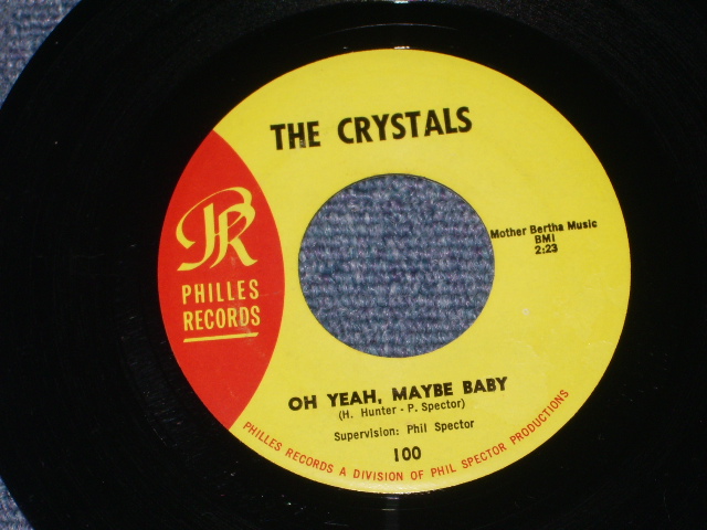 画像: THE CRYSTALS - THERE'S NO OTHER LIKE MY BABY   ( YELLOW LABEL  Ex++/Ex++ ) / 1961 US ORIGINAL 7" SINGLE 