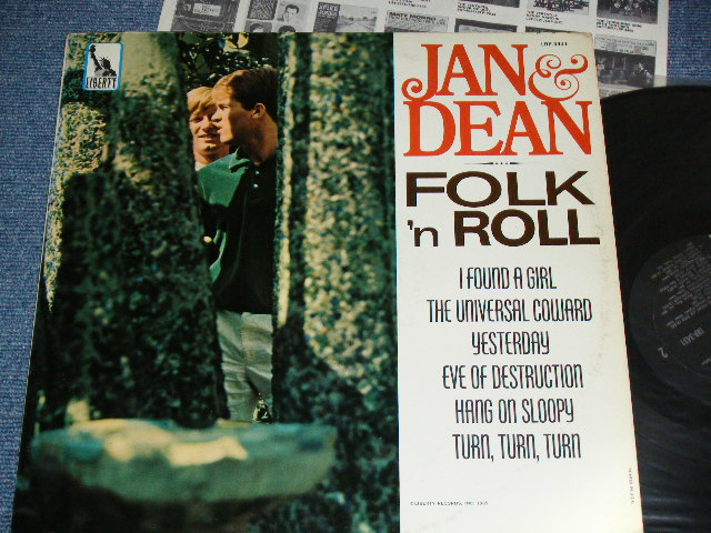 画像1: JAN & DEAN - FOLK 'N ROLL ( Ex+/MINT-) / 1965 US ORIGINAL MONO   LP 