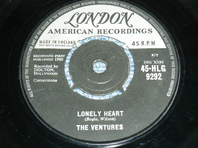 画像: THE VENTURES - RAM-BUNK-SHUSH ( Ex+/Ex++ ) / 1961 UK ORIGINAL 7" Single
