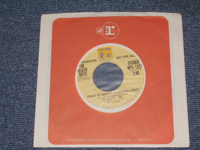 画像: THE BEACH BOYS - CHILD OF WINTER / 1974 US ORIGINAL PROMO ONLY SAME FLIP SPECIAL COUPLING 7"Single