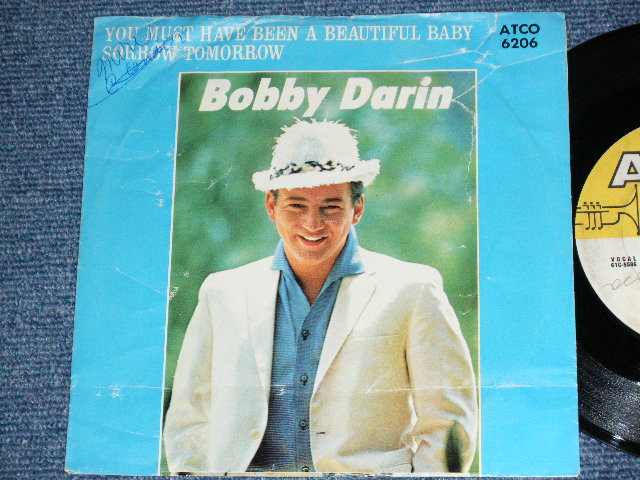 画像1: BOBBY DARIN ( on Guitar JERRY McGEE Of THE VENTURES' LEAD GUITARIST ) - YOU MUST HAVE BEEN A BEAUTIFUL BABY )　/ 1961 US ORIGINAL  7"45's Single With PICTURE  SLEEVE 
