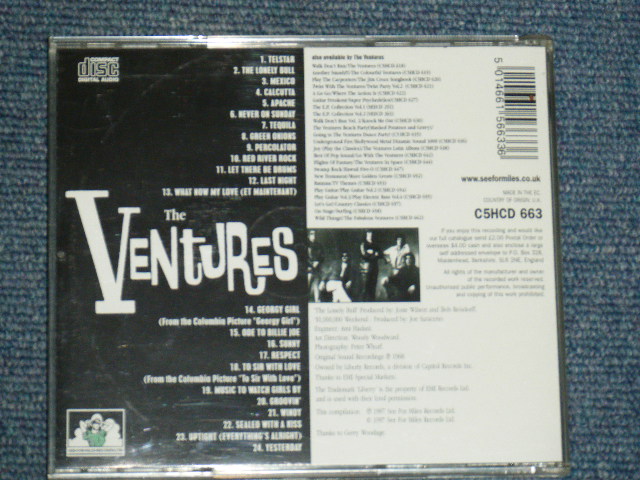 画像: THE VENTURES -  THE LONELY BULL + $1,000,000 WEEKEND  ( 2 in 1 )/ 1997  UK& EU Used  CD 