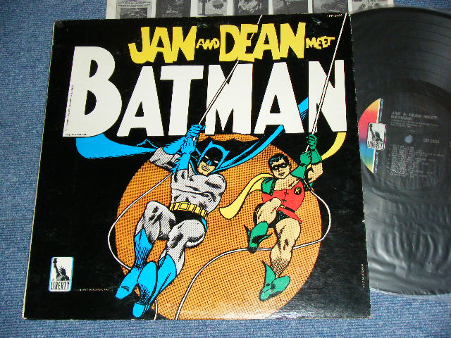 画像1: JAN & DEAN - MEET BATMA ( Ex+/MINT- ) / 1966 US ORIGINAL MONO  LP 