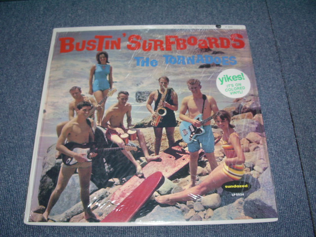 画像1: THE TORNADOES - BUSTIN' SURFBOARDS (SEALED) / 1996 US AMERICA REISSUE "COLORED WAX" "BRAND NEW SEALED" LP  