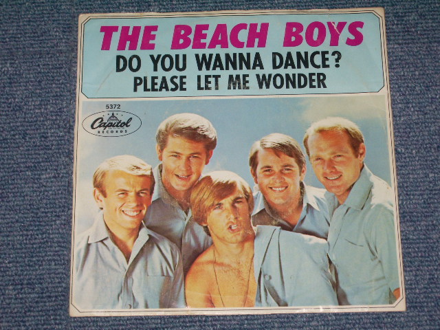 画像1: THE BEACH BOYS - DO YOU WANNA DANCE?  ( STRAIGHT-CUT Cover Ex/Ex ) / 1965 US ORIGINAL 7" SINGLE With PICTURE SLEEVE 
