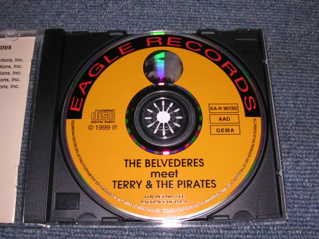 画像: THE BELVEDERES MEET  TERRY & THE PIRATES / 1999 GERMANY Brand New CD 