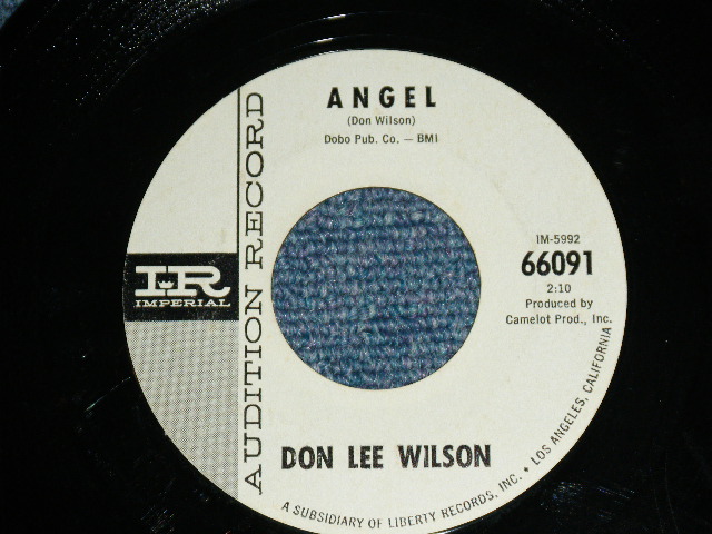 画像: DON LEE WILSON -  FEEL SO FINE  ( Ex+++/Ex++)/ 1965 US ORIGINAL White  Label Promo 7"SINGLE
