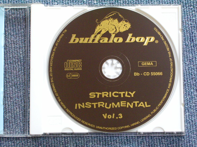 画像: VA - STRICTLY INSTRUMENTAL VOL.3 / 1997 GERMANY USED MINT CD  