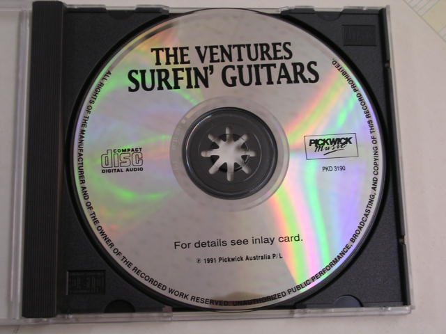 画像: THE VENTURES - SURFIN' GUITARS   / 1991 AUSTRALIA ORIGINAL USED  CD 