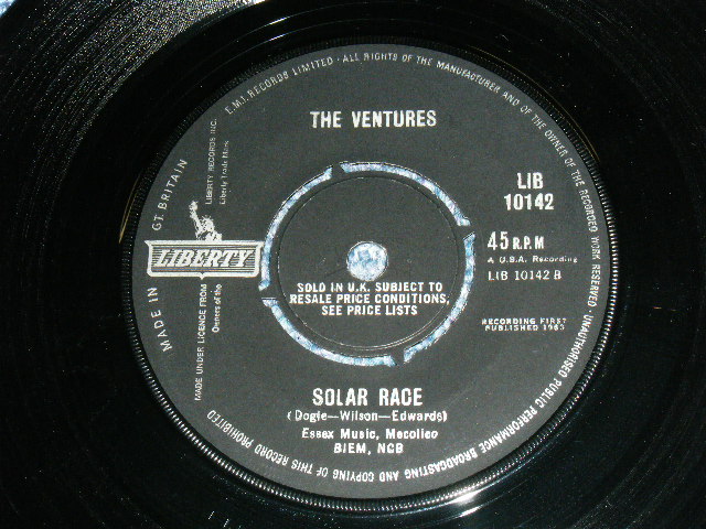 画像: THE VENTURES - PENETRATION ( Ex-/Ex++ ) / 1964  UK ORIGINAL 7" SINGLE 