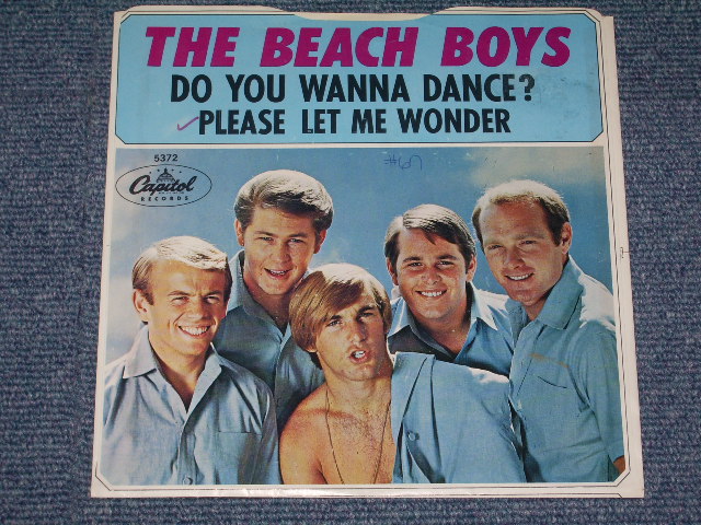 画像1: THE BEACH BOYS - DO YOU WANNA DANCE?  ( DIE-CUT Cover Ex+/Ex+++ & Ex++ ) / 1965 US ORIGINAL 7" SINGLE With PICTURE SLEEVE 