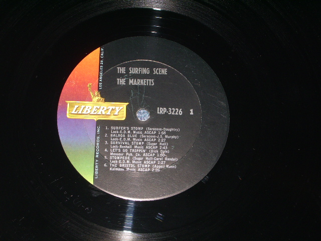 画像: The MARKETTS - THE SURFING SCENE  ( Ex++/Ex+++ ) / 1962 US ORIGINAL MONO LP