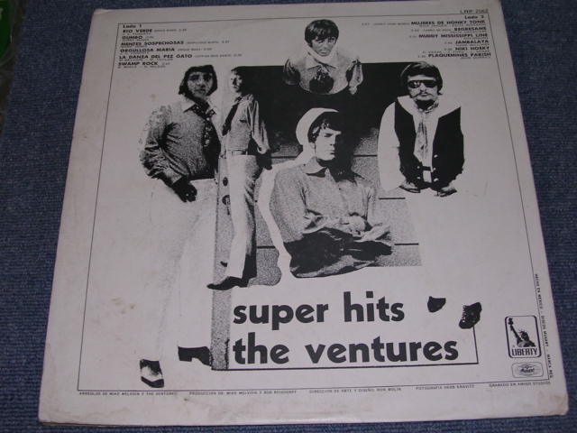 画像: THE VENTURES - SUPER HITS ( SWAMP ROCK ) / 1969 MEXICO Original LP 