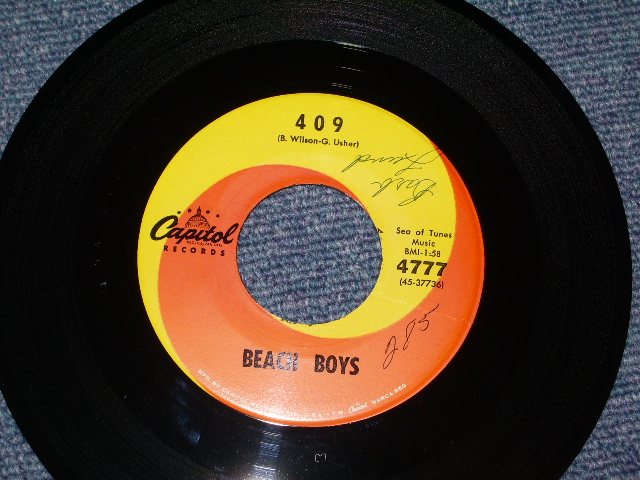 画像: THE BEACH BOYS -  SURFIN' SAFARI  (  GLOSSY PS )/ 1962 US  Original 7"Single  With PICTURE SLEEVE 