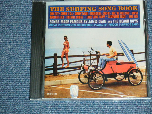 画像1: RINCON SURFSIDE BAND - THE SURFING SONG BOOK : SONGS MADE FAMOUS BY JAN & DEAN and THE BEACH BOYS /  1995 US ORIGINAL Brand New SEALED CD