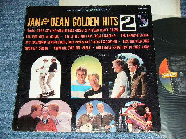 画像1: JAN & DEAN -GOLDEN HITS VOL.2 ( VG+++/Ex )  / 1965 US ORIGINAL STEREO  LP 