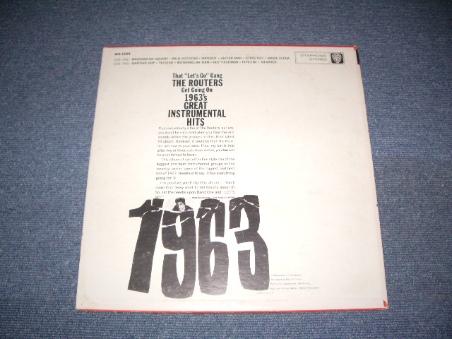 画像: The ROUTERS -  PLAY 1963'S  GREAT INSTRUMENTAL HITS ( 2nd PRESS COVER : VG+++/Ex+ )/ 1964 US ORIGINAL STEREO  LP