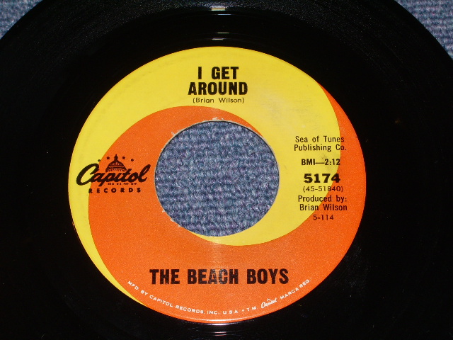 画像: THE BEACH BOYS - DON'T WORRY BABY  /  1964 US  Original Ex++/Ex++  7"Single With Picture Sleeve  