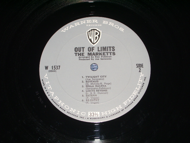 画像: The MARKETTS - OUT OF LIMITS (  Ex- /Ex+++ ) / 1964 US ORIGINAL MONO  LP