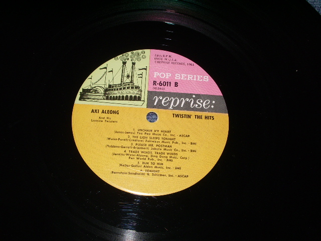 画像: AKI ALEONG AND HIS LICORICE TWISTERS - TWISTIN' THE HITS  / 1962 US ORIGINAL MONO LP