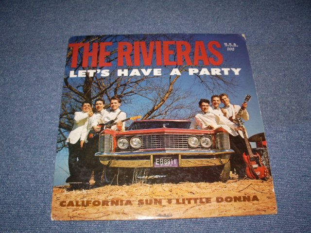 画像1: THE RIVIERAS - LET'S HAVE A PARTY /  1964 US ORIGINAL WHITE LABEL PROMO LP