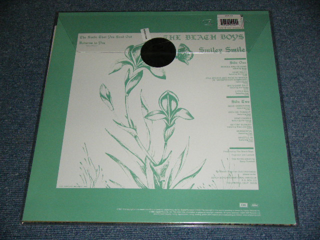 画像: THE BEACH BOYS - SMILEY SMILE (Ex++, Ex/Ex+++) /  1972-1978 Version UK ENGLAND REISSUE "ORNAGE Label" Used LP 