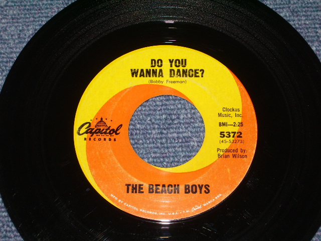 画像: THE BEACH BOYS - DO YOU WANNA DANCE?  ( DIE-CUT Cover Ex+/Ex+++ & Ex++ ) / 1965 US ORIGINAL 7" SINGLE With PICTURE SLEEVE 