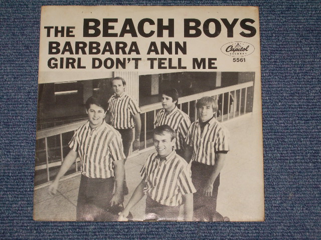 画像1: THE BEACH BOYS - BARBARA ANN (  GLOSSY PICTURE SLEEVE : MATRIX  F1#2/G4 : Ex+/Ex++) / 1965 US ORIGINAL 7" SINGLE With PICTURE SLEEVE  