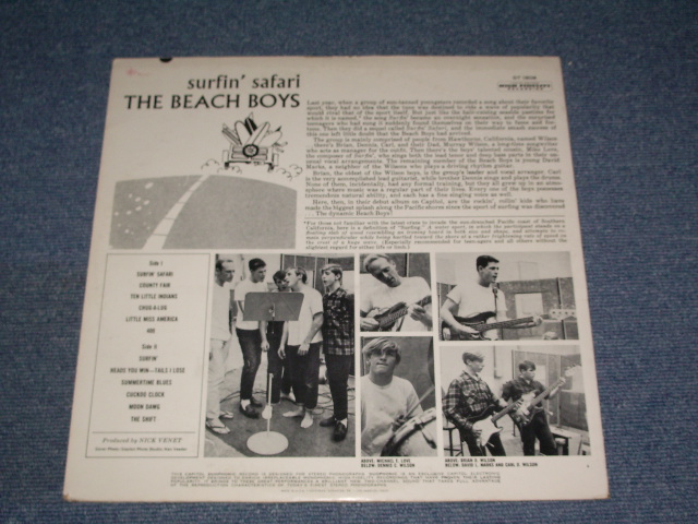 画像: The BEACH BOYS - SURFIN' SAFARI ( Ex+ / Ex+++ ) / 1963 US ORIGINAL DUOPHONIC  LP