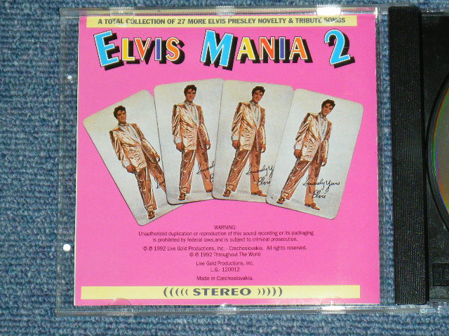 画像: VA OMNIBUS - A TOTAL COLLECTION OF 27 MORE ELVIS PRESLEY NOVELTY & TRIBUTE SONGS / 1992 CZECHOSLOVAKIA Brand New CD CD