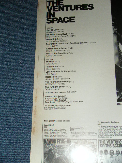 画像: THE VENTURES - THE VENTURES IN SPACE ( SEALED ) / 1970 RELEASE VERSION US Sealed  LP 