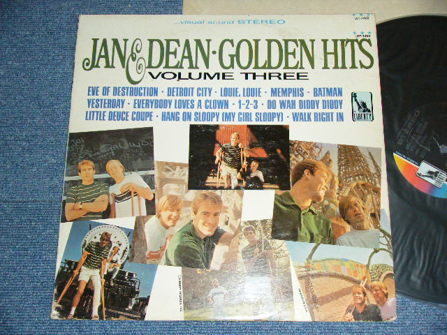 画像1: JAN & DEAN -GOLDEN HITS VOL.3 ( VG+++/VG+++ )  / 1966 US ORIGINAL STEREO  LP 