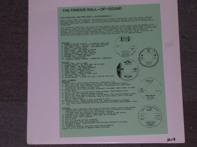 画像1:  VA ( REPARATA and The DELONS + BONNIE +CARLA THOMAS + More ) - THE FAMOUS WALL-OF-SOUND MORE "UNCLE PHIL, THE OTHER STORY " & GROUND BREAKERS & ... / 1980s?   US RADIO PROGRAM Only LP  