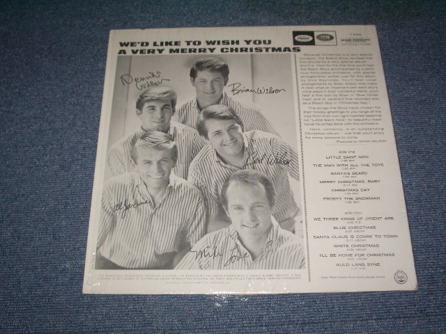 画像: The BEACH BOYS - CHRISTMAS ALBUM  ( MINT-/MINT- ) / 1964 US ORIGINAL MONO LP