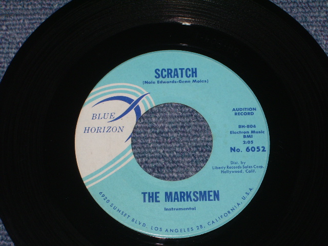 画像: THE MARKSMEN ( NOKIE EDWARDS & DON WILSON? of  THE VENTURES ) - NIGHT RUN ( BLUE PRINTING / Matrix # BH-803 A1/BH-804 A ) / 1960 US ORIGINAL PROMO 7"45's Single